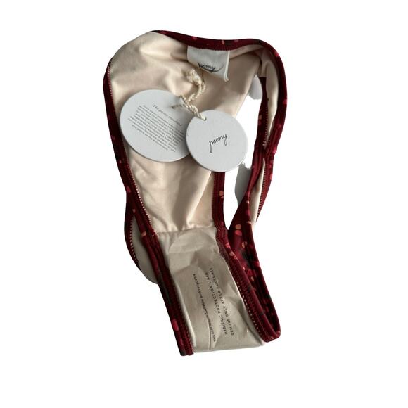 Anthropologie PEONY Hi Line Day Dream Floral High Rise Bikini Bottoms Size XS - Picture 6 of 9